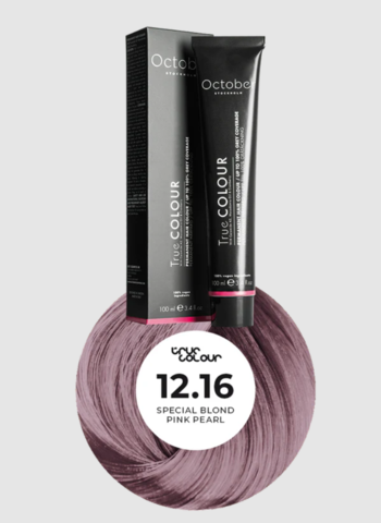 1547714-1 Hair dye, 18 pcs - October Stockholm, Special Blond Pink Pearl, 12.16