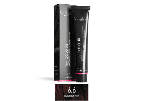 Hair dye 18 pcs - October Stockholm, Dark Red Blonde, 6.6