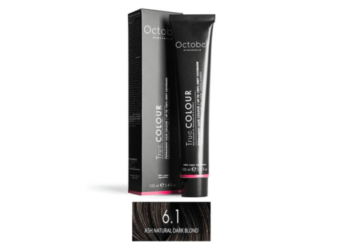 Hair dye 18 pcs - October Stockholm, Ash Natural Dark Blonde, 6.1