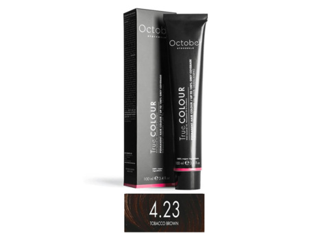 Hair dye 18 pcs - October Stockholm, Tobacco Brown, 4.23