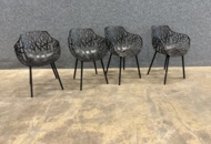 1546363 4 armchairs, Italian Fixed