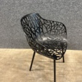 1546363-3 4 armchairs, Italian Fixed