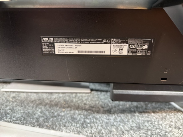 1516043-5 Bildskärmar 3 st - ASUS PA278QV