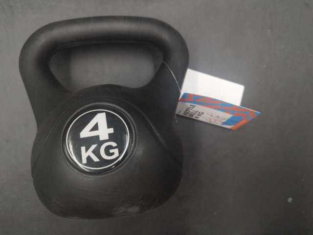 1544461-8 Training equipment - Atom, InnovaGoods, kettlebell 4 kg