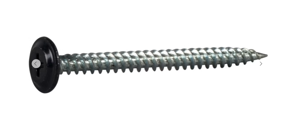 Montageskruv - 3 st, ESSVE, 4,2x50 mm, svart