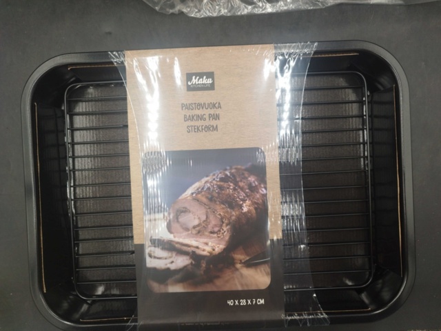 1544466-4 Baking dish with grid, 7 pcs - Maku, 40 x 28 x 7 cm