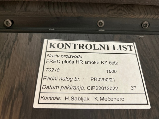 1545902-8 Matsalsbord med 6 stolar