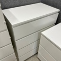 1545903-5 Bedroom furniture with 3 chests of drawers and mirror