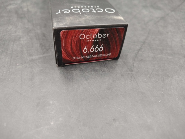 1549437-4 Hårfärg 18 st - October Stockholm, Extra Intense Dark Red Blond, 6.666