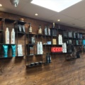 1533368-1 Shelves with hairdressing products