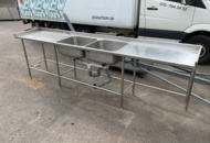 1473502 Rostfri arbetsbänk