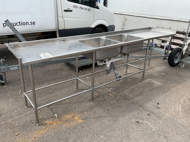 1473502-3 Rostfri arbetsbänk