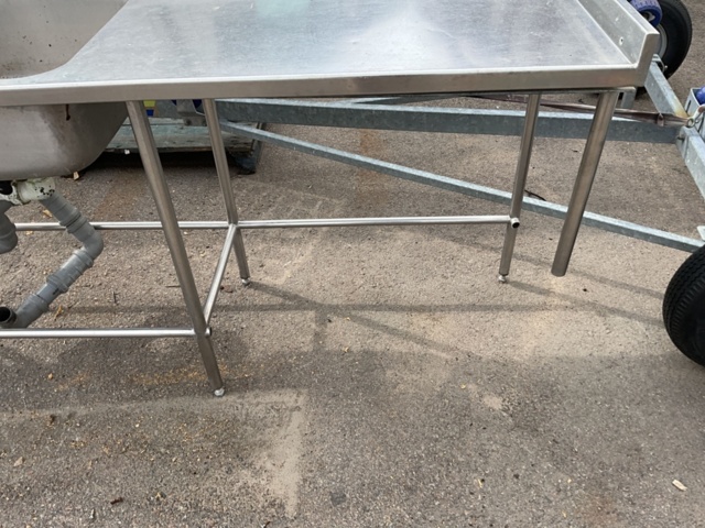 1473502-7 Rostfri arbetsbänk