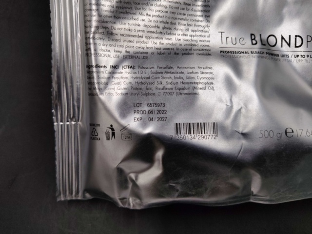 1550029-4 Blekpulver, 5 st - October Stockholm, True Blondplex, 500 g