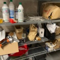 1550118-3 Shelf with miscellaneous items