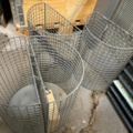 1550119-3 Steel wastebasket