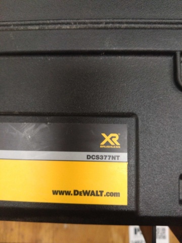 1462158-3 Handhållen bandsåg Dewalt 18V DCS377NT