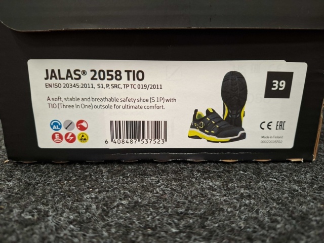 1550254-6 Safety shoes Jalas TIO 2058, Size 39