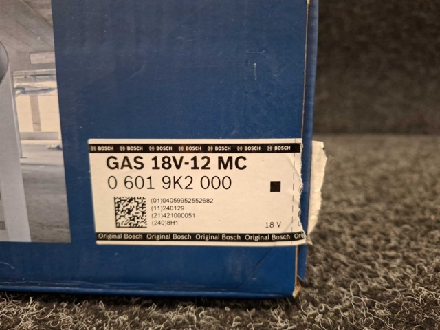 1550272-9 Grovdammsugare Bosch GAS 18V-12 MC