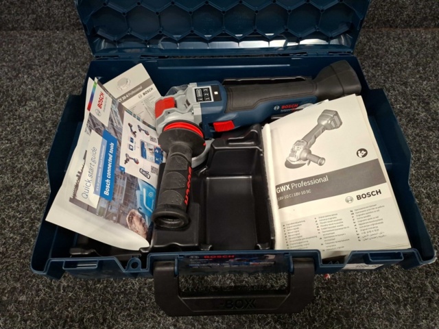1550275-6 Vinkelslip Bosch GWX 18V-10 125 SC