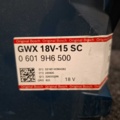 1550276-4 Vinkelslip Bosch GWX 18V-15 SC