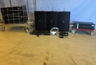 1548768 PA-system med JBL-högtalare, Crest-slutsteg och dbx EQ