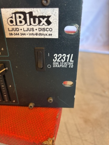1548768-4 PA-system med JBL-högtalare, Crest-slutsteg och dbx EQ