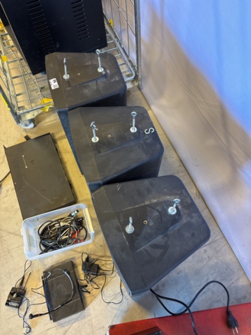 1548768-8 PA-system med JBL-högtalare, Crest-slutsteg och dbx EQ
