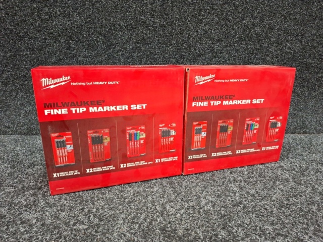 1550282-1 2 st Kit med märkpennor Milwaukee Inkzall