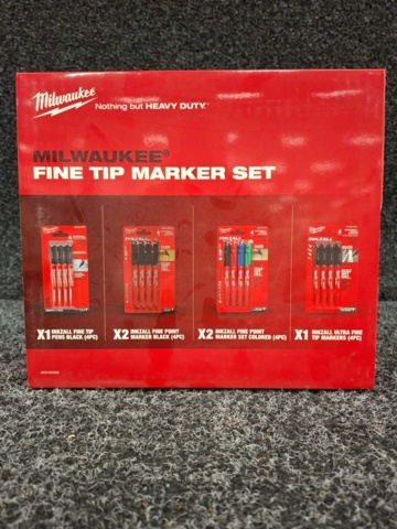 1550282-3 2 st Kit med märkpennor Milwaukee Inkzall