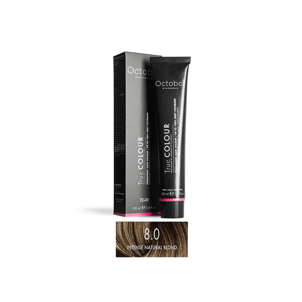 1543445-1 Hair dye 14 pcs - October Stockholm, Intense Natural Light Blonde, 8.0