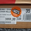 1550340-4 Safety shoes Sievi Runner Roller TR+ S3, Size 35