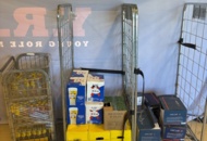 1548778 Samling med glas och alkoholfri dryck