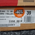 1550343-4 Skyddsskor Sievi Cobra 1 Roller+ S1P, Strl 39