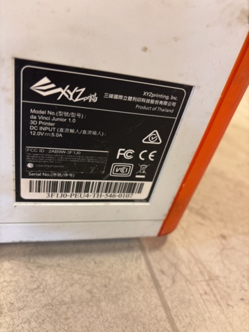 1548781-7 3D-skrivare - XYZprinting da Vinci Junior 1.0