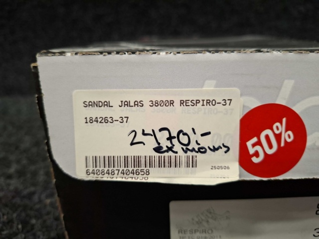 1550526-5 Skyddssandaler Jalas 3800R RESPIRO, Strl 37