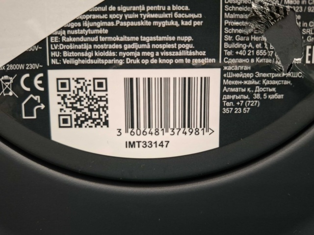 1551167-6 Kabelvinda Schneider Electric 4000331471 IP44