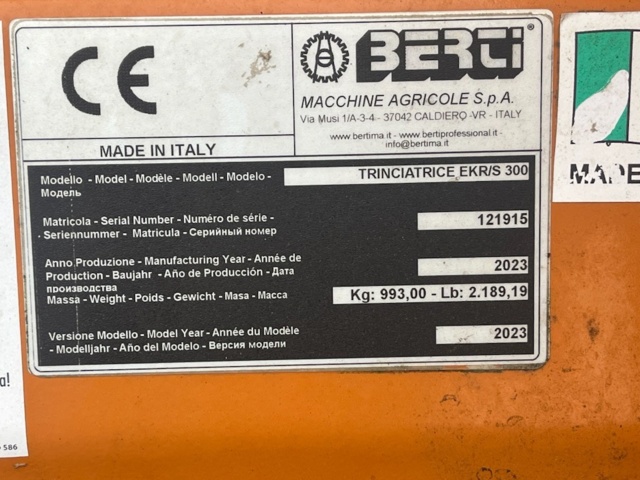 1551261-13 Betesputs Berti EKR/S 300 -2023