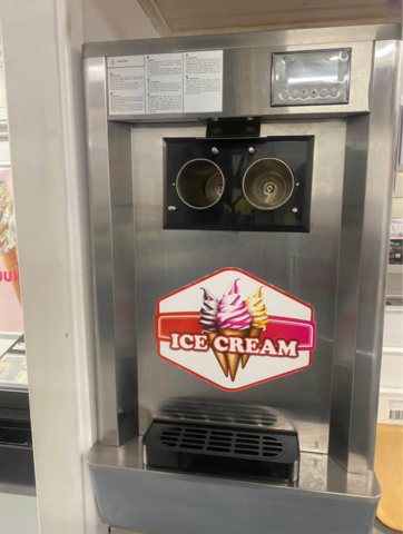 1464200-4 Soft ice cream machine - 1640 W - 23 l/h - 3 flavors