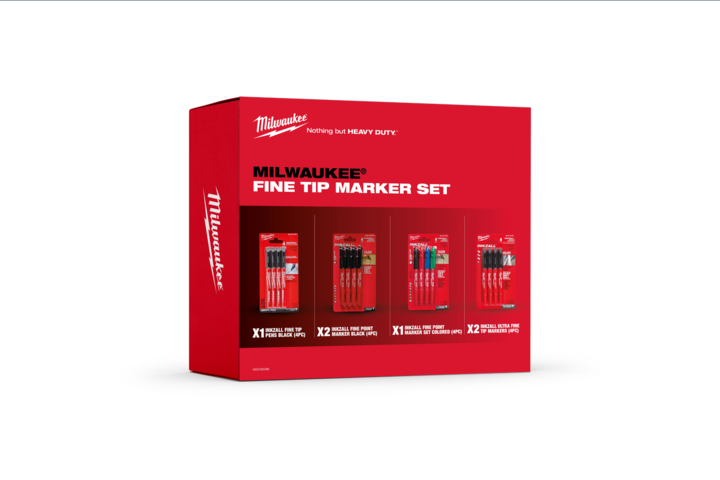 1550282-2 2 st Kit med märkpennor Milwaukee Inkzall