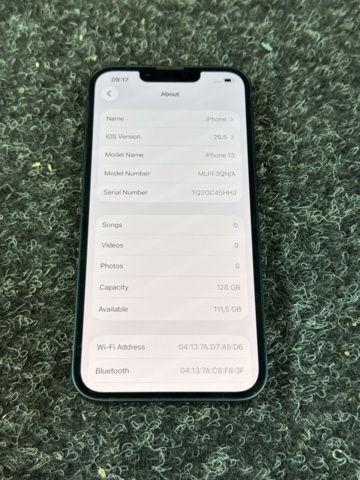 1516079-5 Mobiltelefon - Apple iPhone 13 (128 GB)