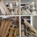1546044-7 Shelves 2 pcs with contents - Edging, fringes, decorative ribbons