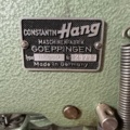 1546032-11 Eyelet machine with eyelets - Constantin Hang 1035CD