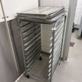 1544684-1 Tray trolley and plates