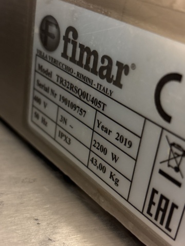 1544689-7 Meat grinder with accessories - Fimar TR32RSQ0U405T