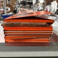 1546040-9 Pleating machine fabric cutting with heat and hole drilling in fabric
