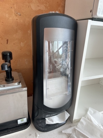 1544809-3 Såsdispenser, servettdispenser och mikrovågsugn