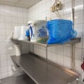 1544704-9 Arbetsbänk och hyllor 2 st