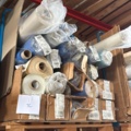 1546055-6 Lot with roller blind fabric >1500 m