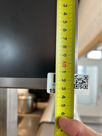 1544824-9 Menyskärmar 3 st